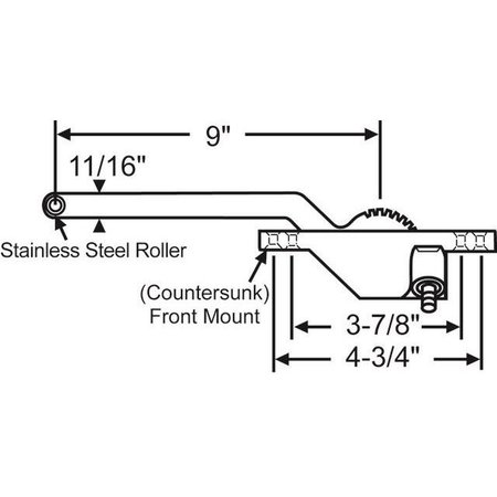 STRYBUC Single Arm Casement Operator 36-221-1